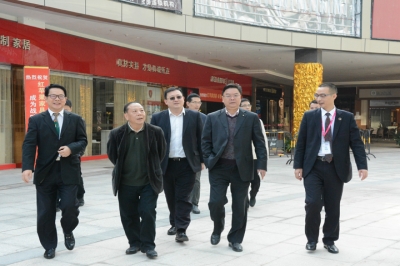 省委宣傳部副部長(zhǎng)賴(lài)斌視察河源市商業(yè)中心