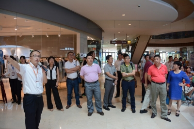 中山火炬高技術(shù)產(chǎn)業(yè)開發(fā)區(qū)管委會考察河源市商業(yè)中心